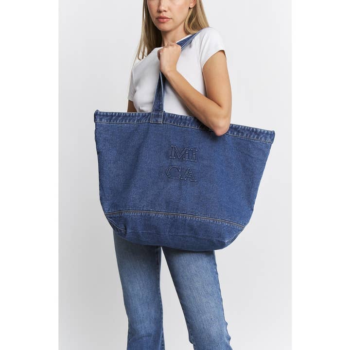 BORSA TOTE per la vendita all'ingrosso da parte di Mica Denim