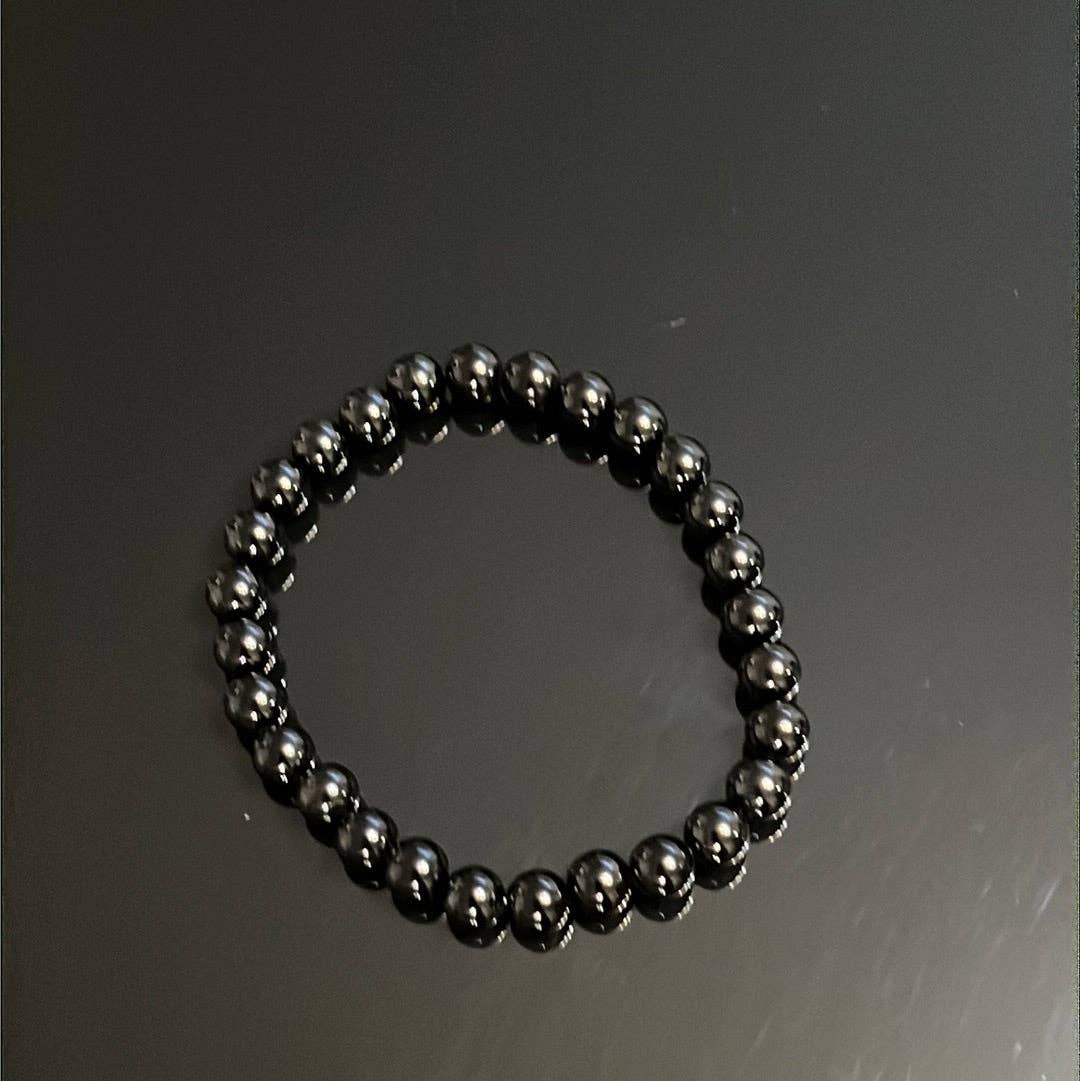 WHOLIFECO - Wholesale Beaded Bracelet - Black Tourmaline Bracelet1