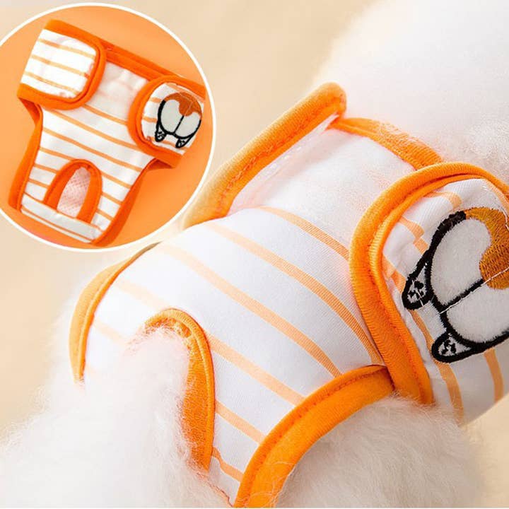 PAWPAWwholesale - Wholesale Pet Diaper - Dog - Reusable Dog Diaper for Female – Period Use_CWMM7300