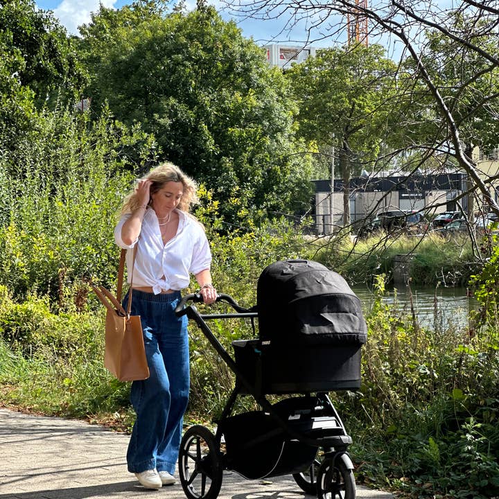 Trashious - Wholesale Shoulder Bag - Women's - Mama Bag Corn Leather Black5