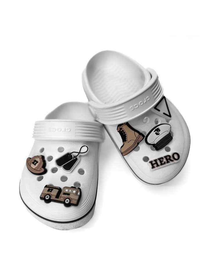 Remi + Rae Co. - Vendita all'ingrosso Accessorio per scarpe - Unisex - PORTACHIAVI CROC/BORSA - COLLEZIONE HERO