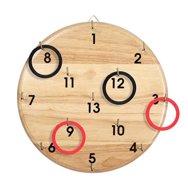 Cible à anneaux en bois pour la vente par BS Toys