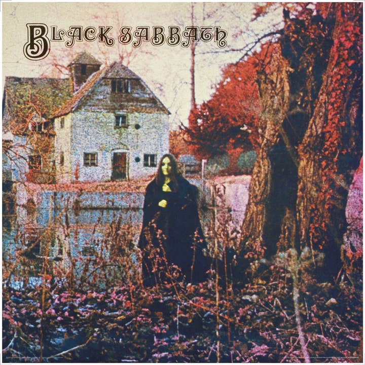 The Art Group - Wholesale Art Print - Black Sabbath (Black Sabbath) Album Cover2