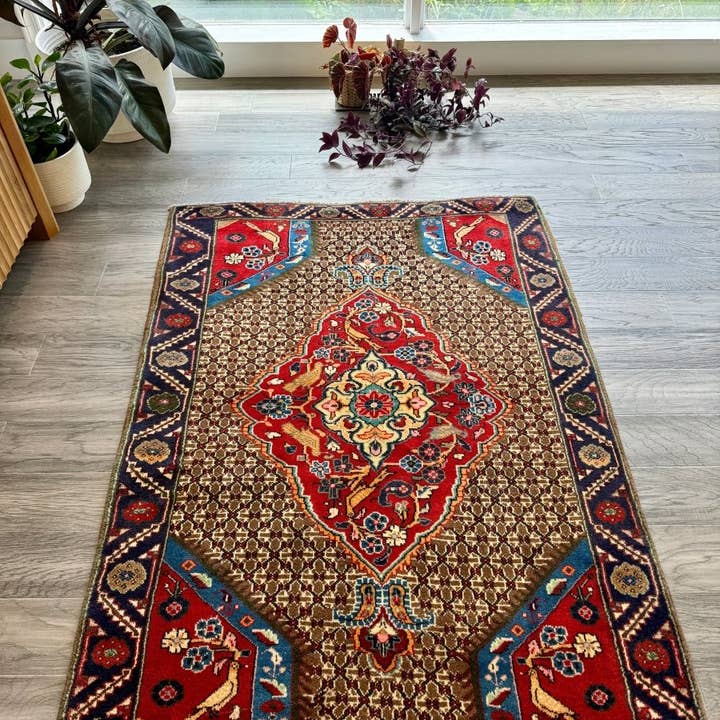 Rug the Rock – Engroshandel Løst tæppe – Persisk Koliai Tæppe | 102 cm x 150 cm1