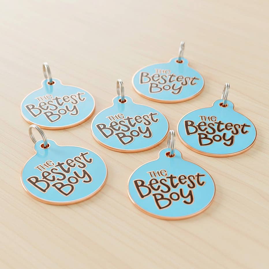 Bad Tags - Wholesale Pet Collar Charm - Cat/Dog - Personalized Dog ID Tag Scannable QR Code - The Bestest Boy8