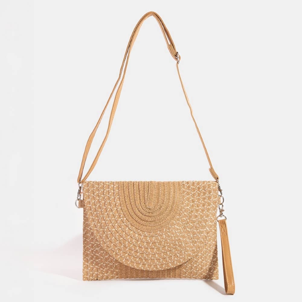 Collections by Fame Accessories - Wholesale Clutch Bag - Women's - Tight Woven Envelope Clutch Bag2