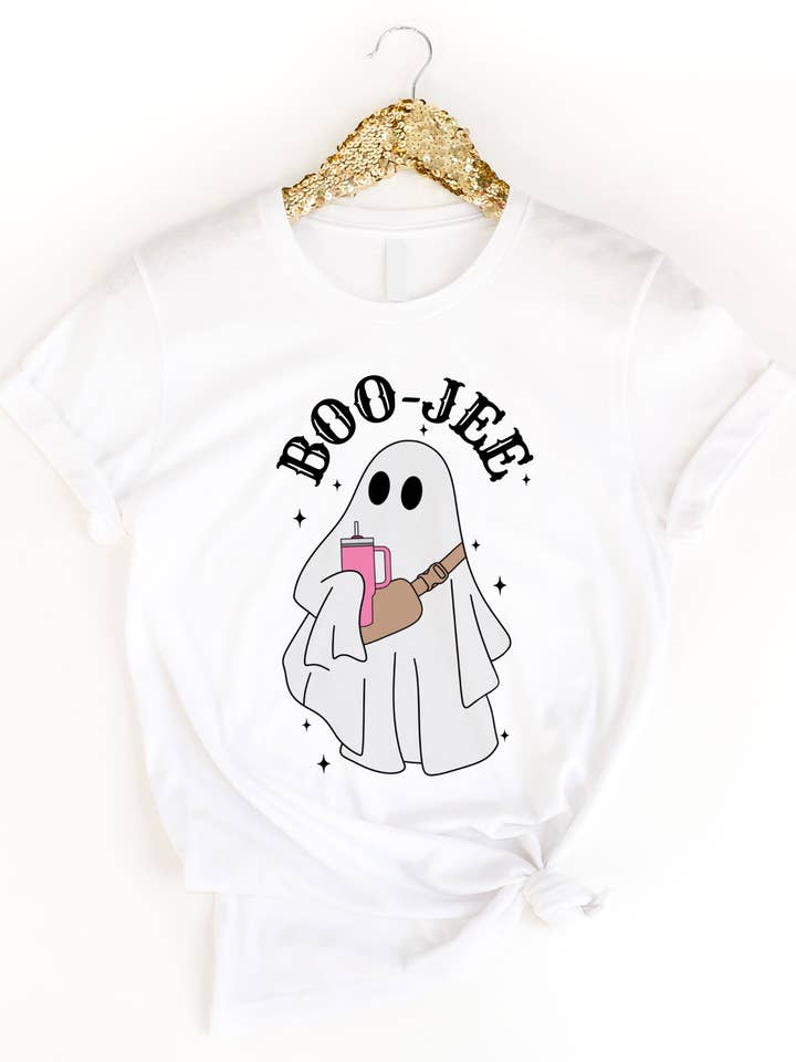 Tickled Teal - Wholesale T-Shirt (Graphic) - Women's - Boo-Jee Ghost Graphic Tee2