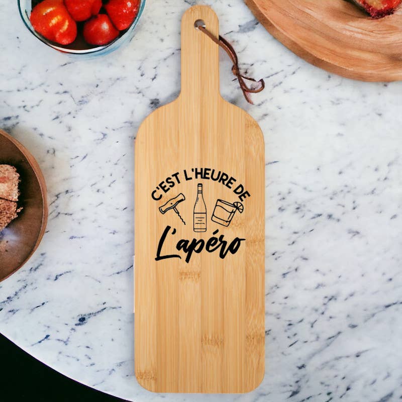 BALOTTI - Venta al por mayor Tablas de cortar - Tabla de cortar personalizable ‘It's Happy Hour’0