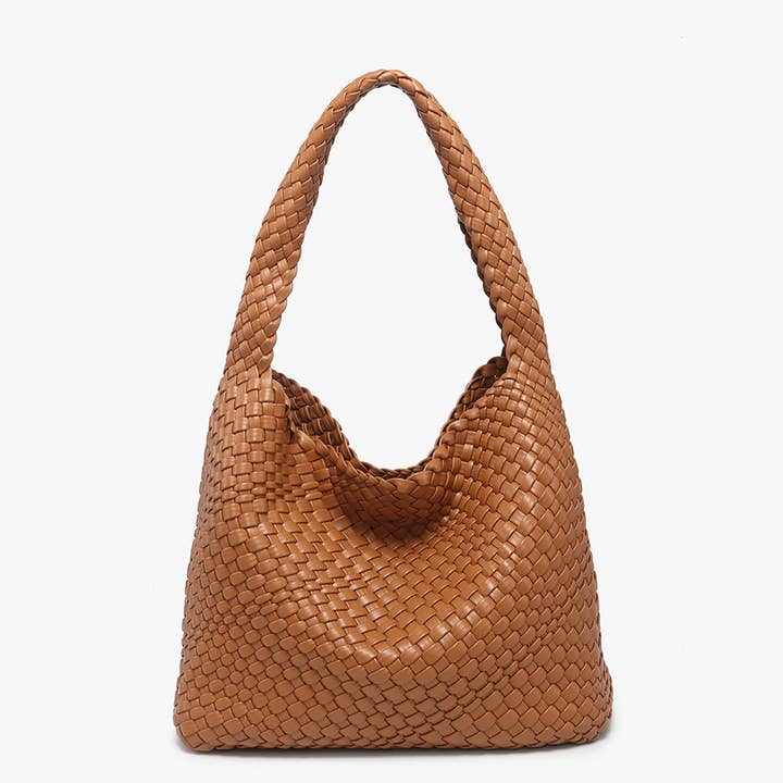 Jen & Co. - Wholesale Satchel - Women's - M2631 Rachel Woven Slouchy Hobo