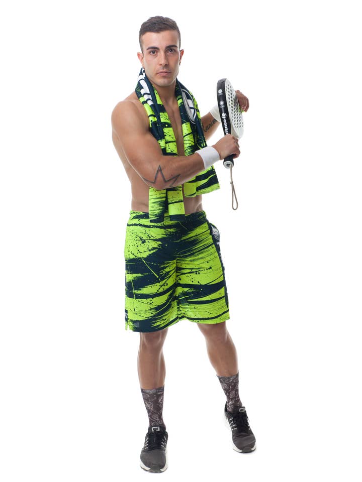 Fishirt - Vendita all'ingrosso Pantaloncini sportivi - Uomo - Padel Short- Pantaloncino Padel SMASH con le tasche4