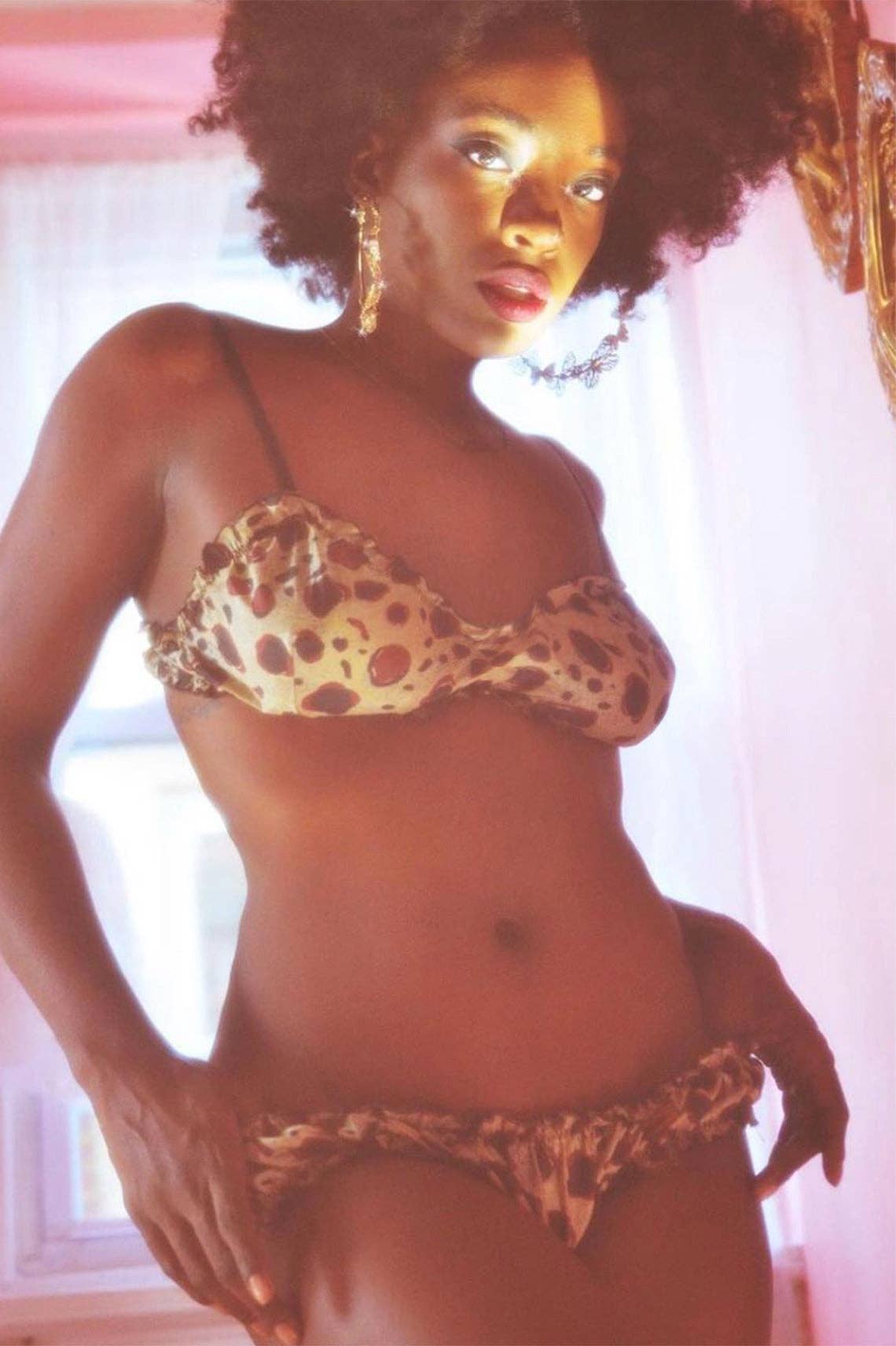 Clare Bare - Wholesale Lingerie Set - Women's - READY TO SHIP Mystery Print Oleander Bralette & Bloomer Set23