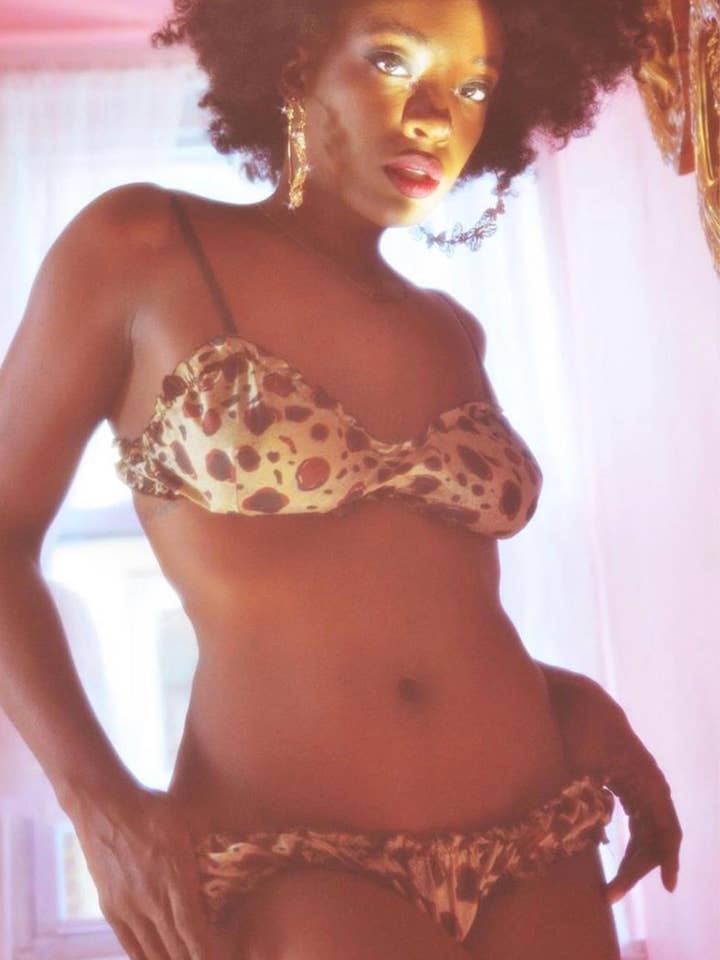 Clare Bare - Wholesale Lingerie Set - Women's - READY TO SHIP Mystery Print Oleander Bralette & Bloomer Set23