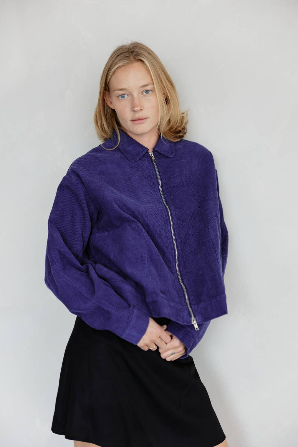 MOD REF - Wholesale Jacket - Women's - The Hayden Jacket | Cropped Corduroy Jacket11