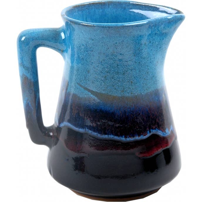 A Non-Pattern Glazed Coffee Pitcher (made to order) for wholesale by Always Azul Pottery