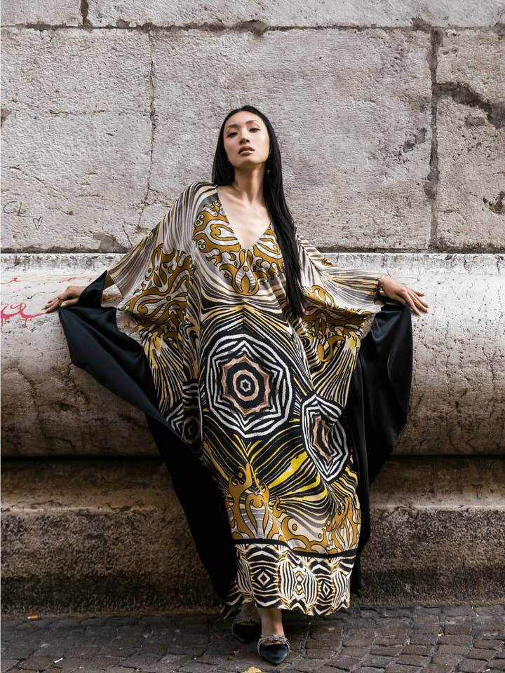 Animalier Kaftan för wholesale av KELLE' CAPRI
