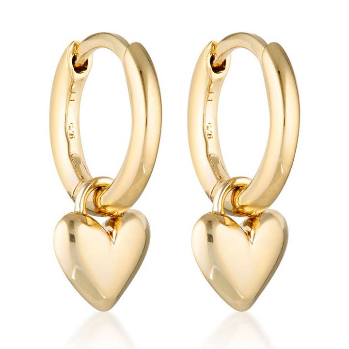 Amore Classic Huggie Earrings for wholesale by Linda Tahija Jewellery