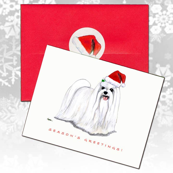 Maltese Christmas Cards for wholesale by Zeppa Studios