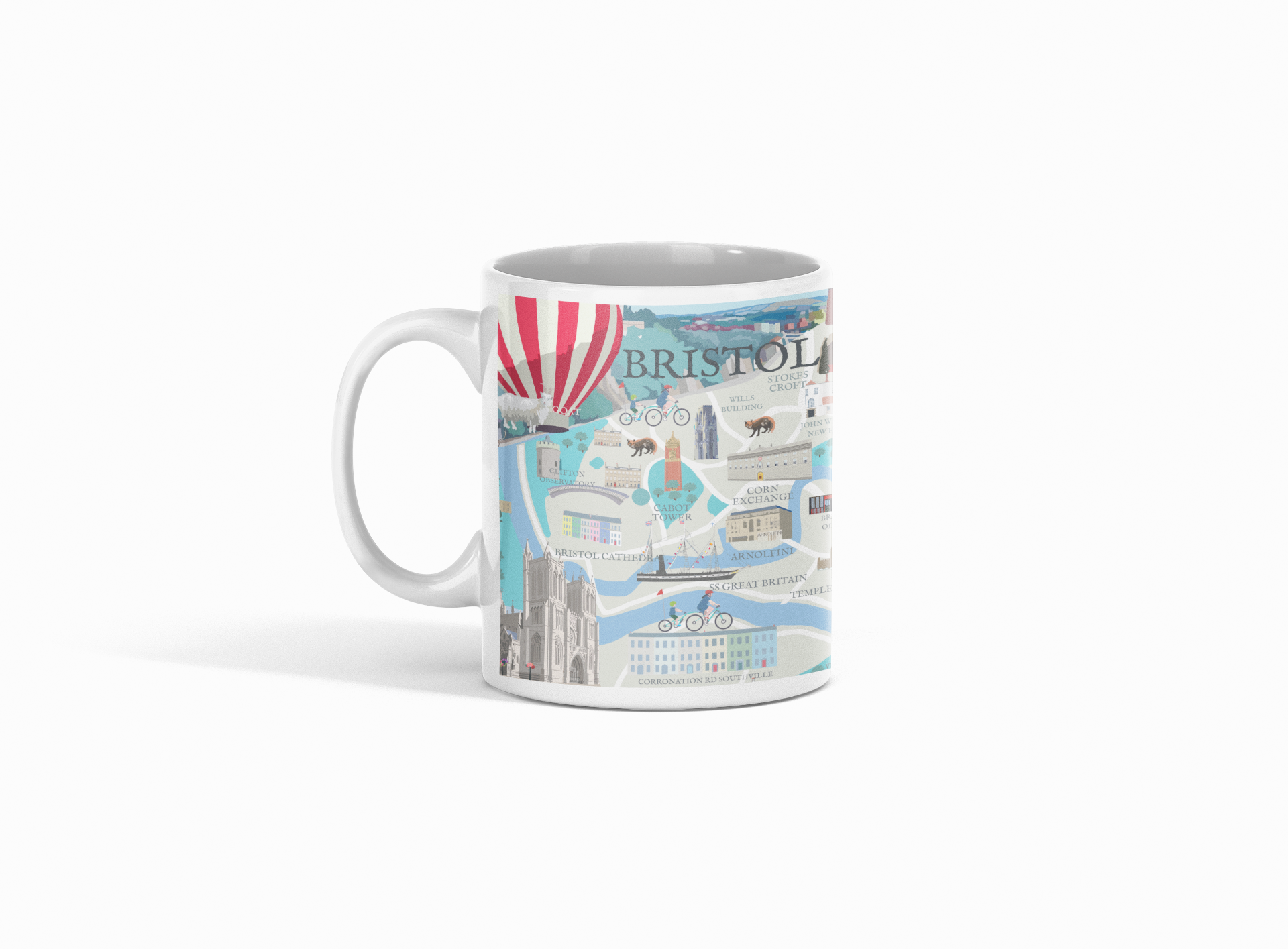Betty Boyns Designs – wholesale Coffee mug – ILLUSTRATED MAP MUGS2