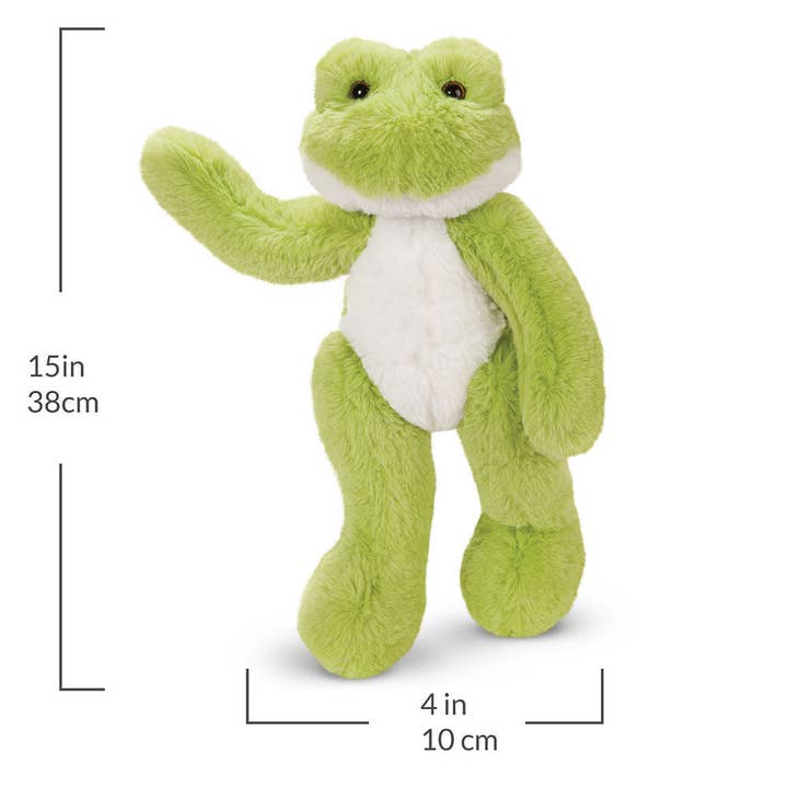Vermont Teddy Bear - Wholesale Stuffed/Plush Toy - Kids & Baby - 15 In. Buddy Frog5