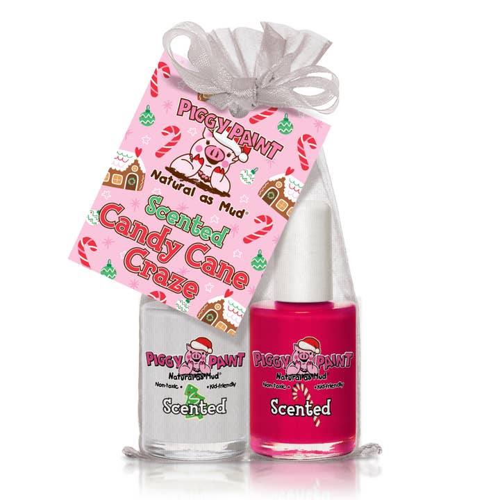Vernis à ongles pour enfants non toxique à la folie de canne à sucre parfumée pour la vente par Piggy Paint