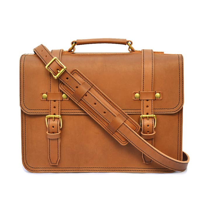 Valigetta Simple XL per la vendita all'ingrosso da parte di Marlondo Leather Co