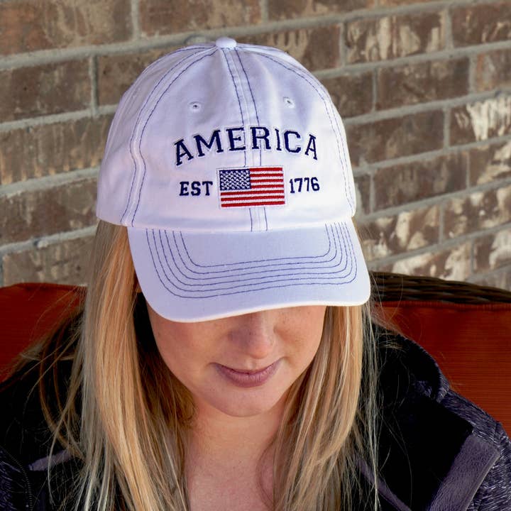 National Archives Foundation - Wholesale Baseball Cap - Unisex - America Est 1776 Baseball Cap5