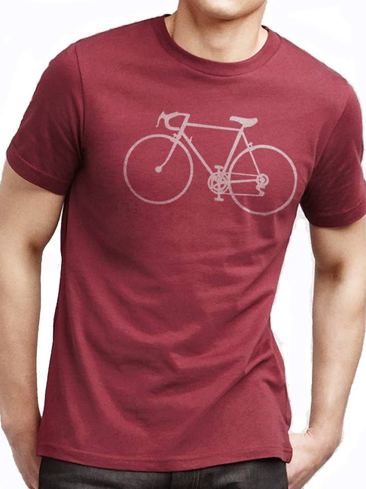 Bike Shirt - Bicycle T-shirt - Mens Shirt - Cycle Bike Gift - Gifts for Dad - Dad Christmas Gifts - Bike Gift for Husband - Biking Gift for wholesale by EBOLLO