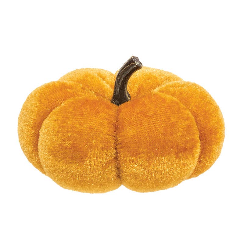 Bright Ideas - Wholesale Decorative Tabletop Object - 9/Set Velvet Pumpkins4