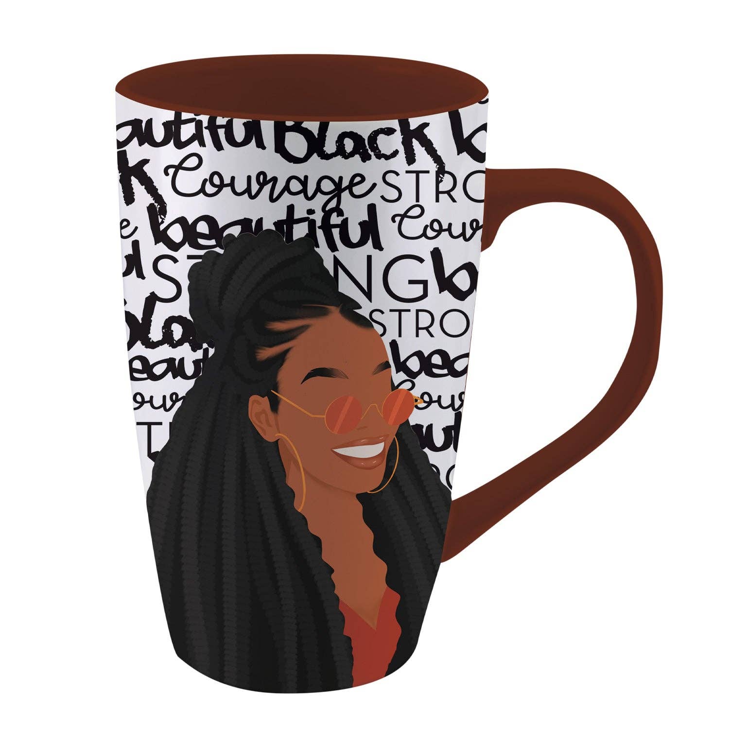 African American Expressions – Engroshandel Kaffekrus – SORT OG SMUK LATTE KRUS1