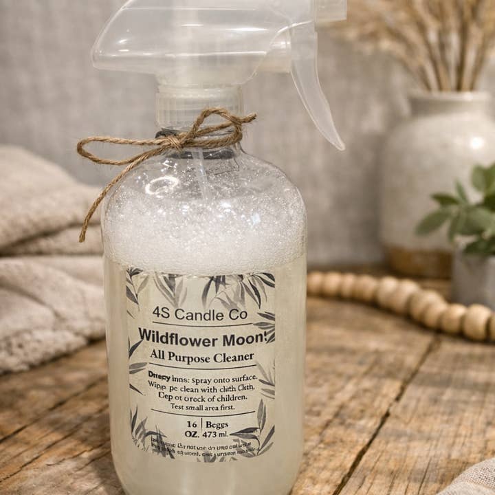 All Purpose Cleaner Glass Spray Bottle for wholesale by 4S Candle Co