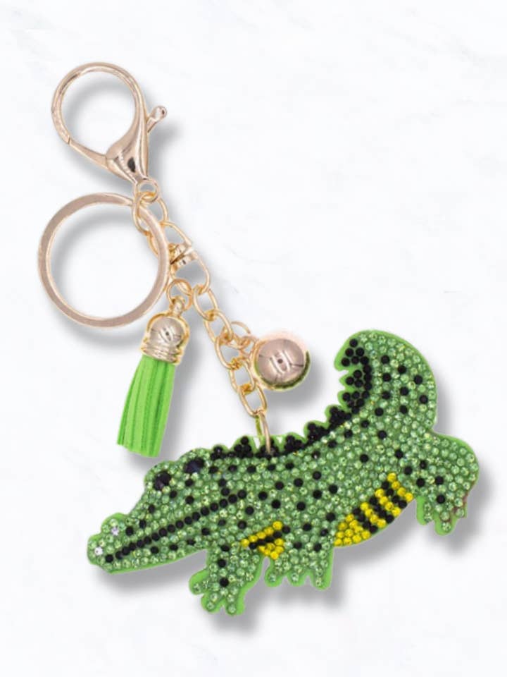 Porte-clés en forme d'alligator mignon et drôle pour la vente par Suzie Q USA