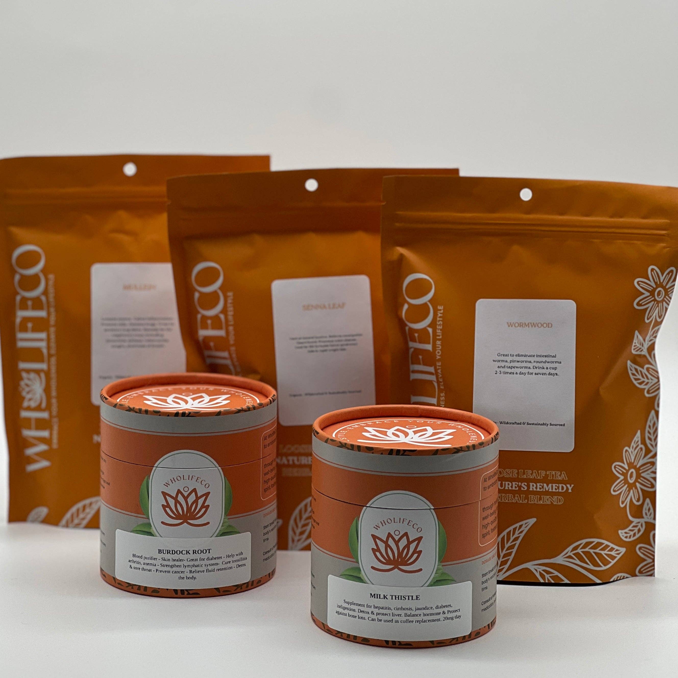 WHOLIFECO - Wholesale Health/Detox Tea - Full Body Reset - Holistic Detox Pack0