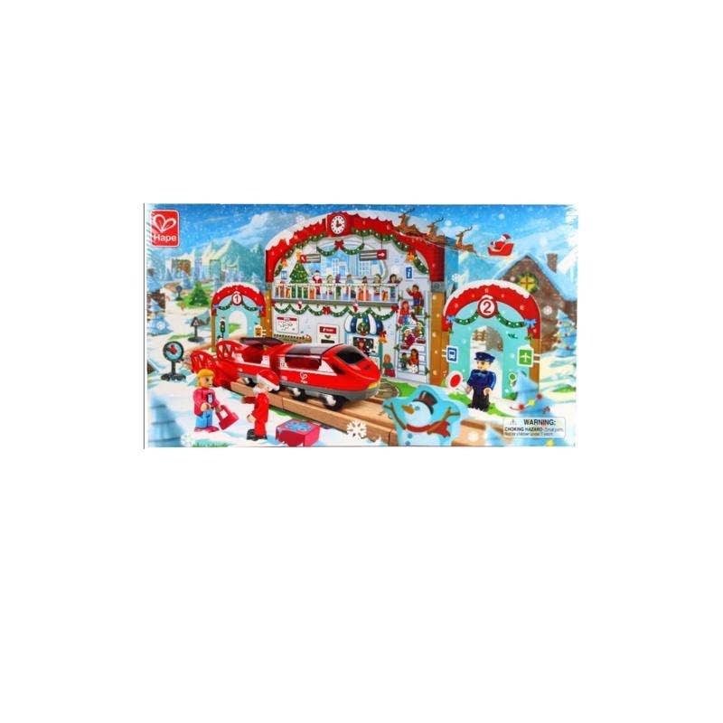 Everyday Supply Co - Wholesale Advent Calendar - HAPE Christmas Railway Advent Calendar 24 pc - Case of 60