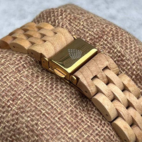 The Sustainable Watch Company - Wholesale Wrist Watch - Women's - The Birch - Handmade Wood Watch for Women - Eco-friendly & Vegan