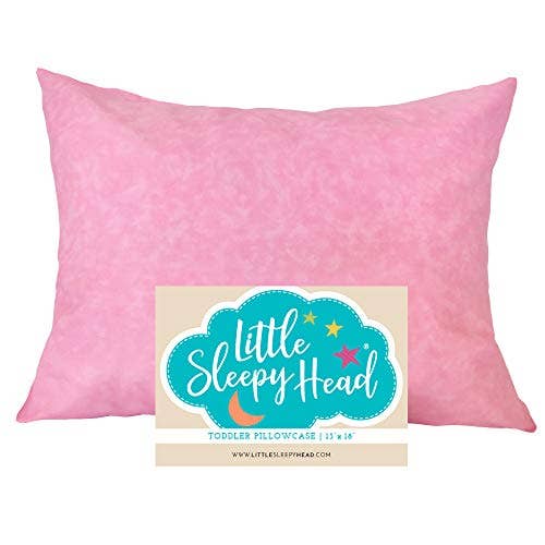 Taie d'oreiller pour tout-petit - Rose - 33x46 cm - 100% Coton pour la vente par Little Sleepy Head