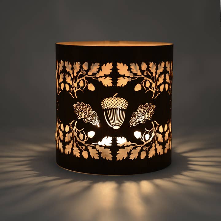 LanternCozies - Venta al por mayor Faroles - Hojas y bellotas de roble