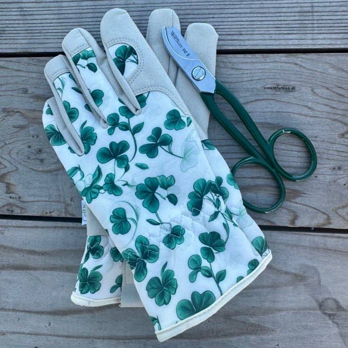 Women's Floral Gardening and Project Gloves "The Seamair" for wholesale by Celtic Farm LLC