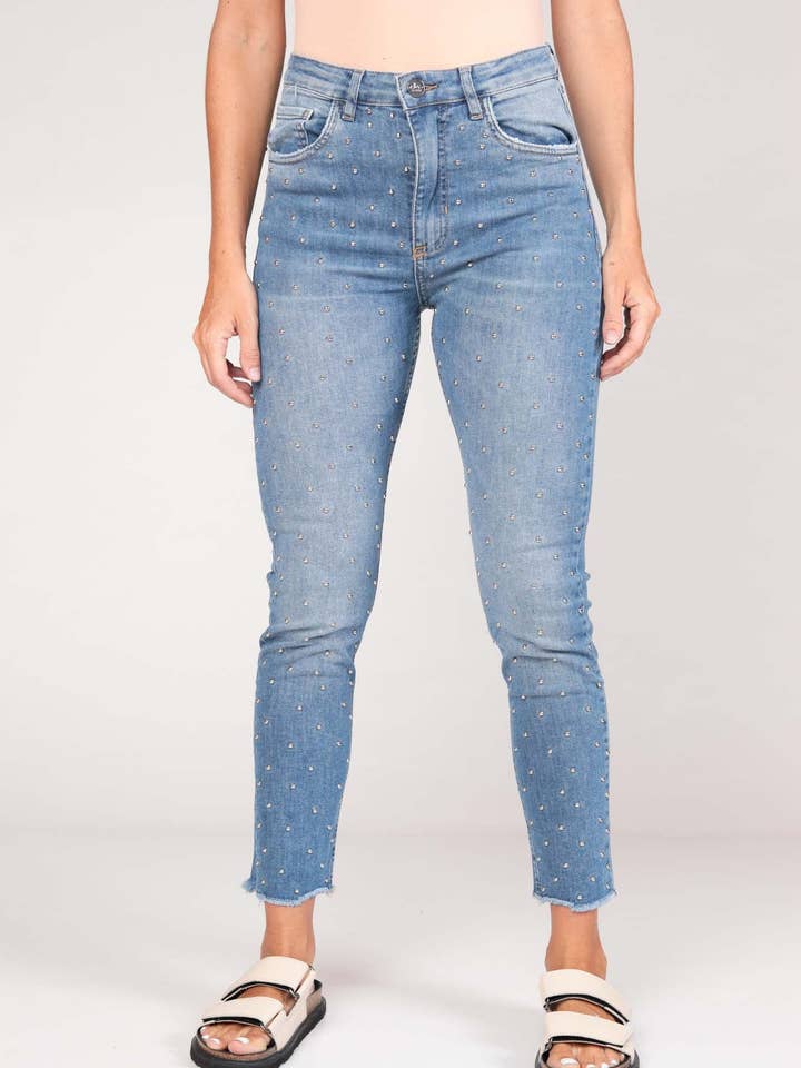 Jeans skinny Moon per la vendita all'ingrosso da parte di Alwayschic