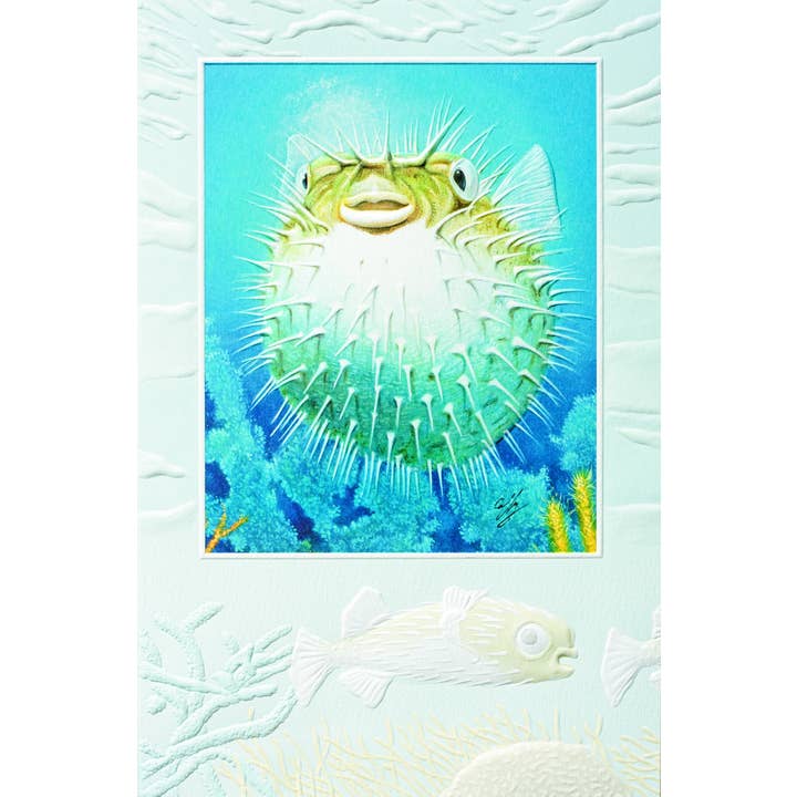 Puffer Fish - Deluxe for wholesale by Pumpernickel Press