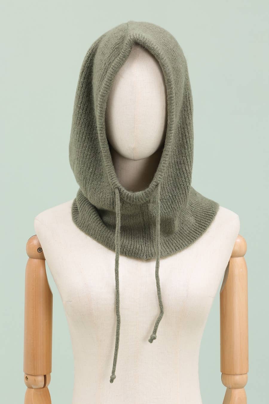 NAÏS PARIS – Großhandel Sturmhaube – Damen – Kapuze mit Kordelzug aus Alpaka und Wolle10