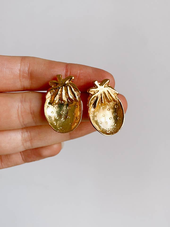 Pendientes Fresha XL for wholesale by Persea Jewelry