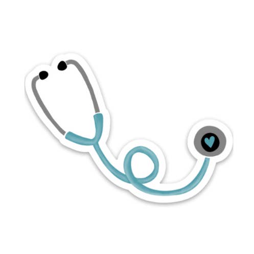 Amor estetoscópio - Sticker por atacado de Kevin & Kaia