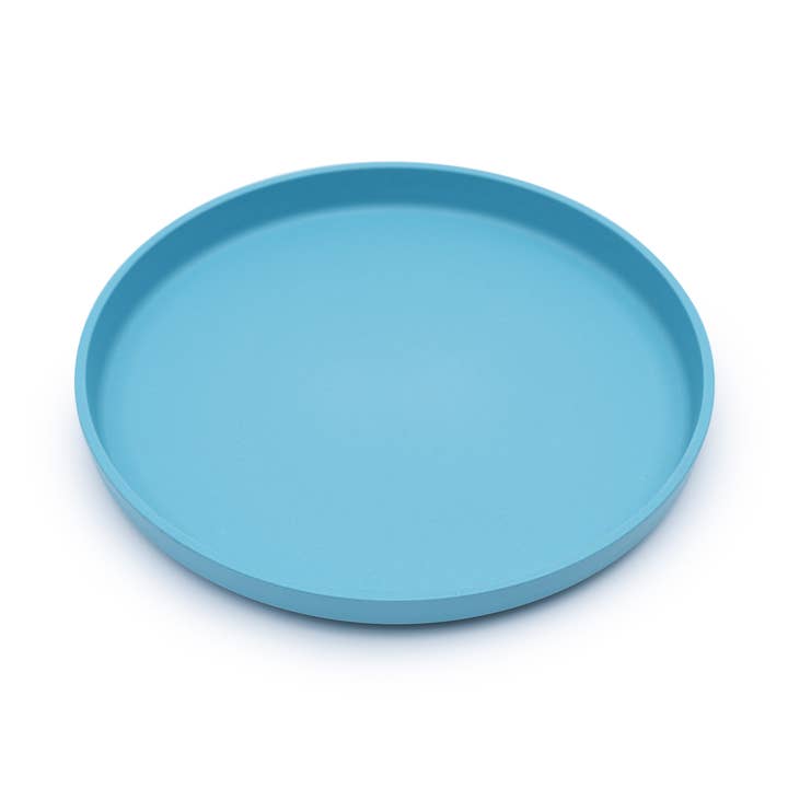Bobo & Boo AUS - Wholesale Dinner plate – Kids & Baby - Bobo&Boo Plant-Based Plates (20cm) - Individual - Blue0
