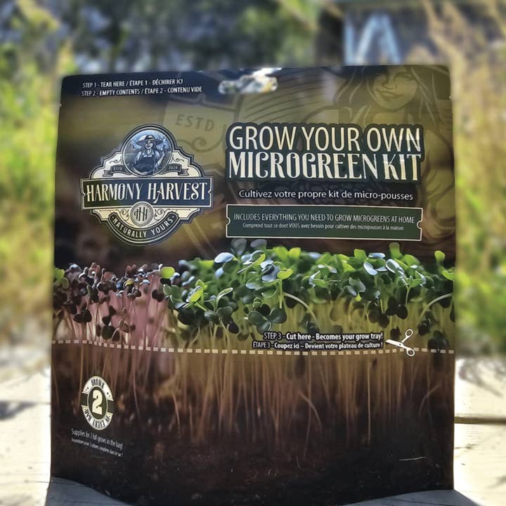 Harmony Harvest - Wholesale Plant Seeds - Radish Microgreen Grow Kit