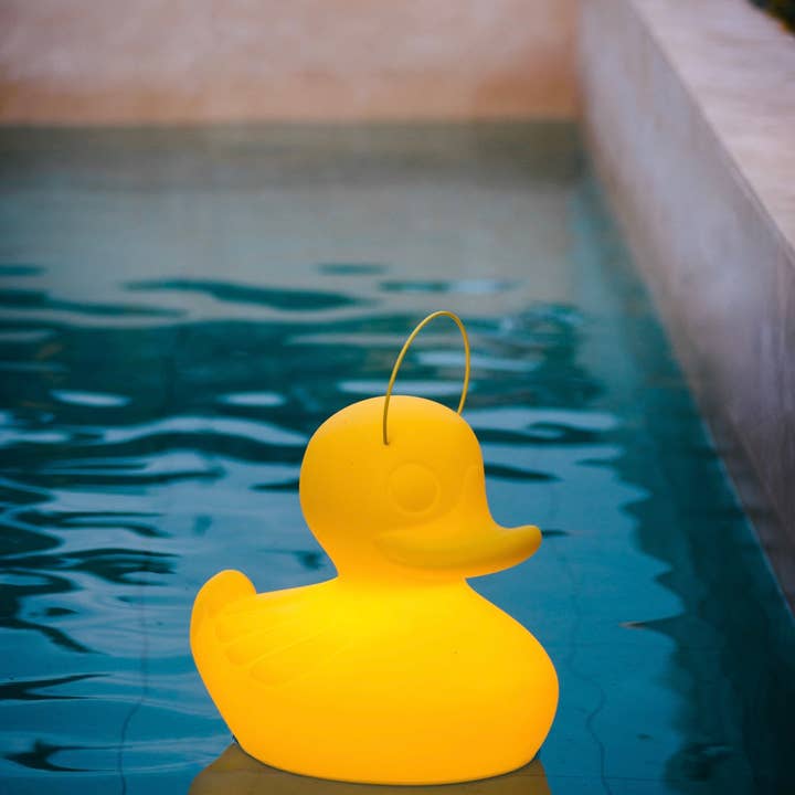 Goodnight Light - Wholesale Accent/Desk Lamp - Mixed carton Duck Lamp 54cm (XL) 1 white 1 yellow