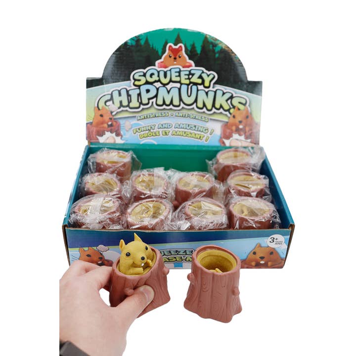 Cap Zone - Venta al por mayor Juguete blando - Niños y bebés - Juguete elástico y esponjoso con forma de ardilla con forma de ardilla