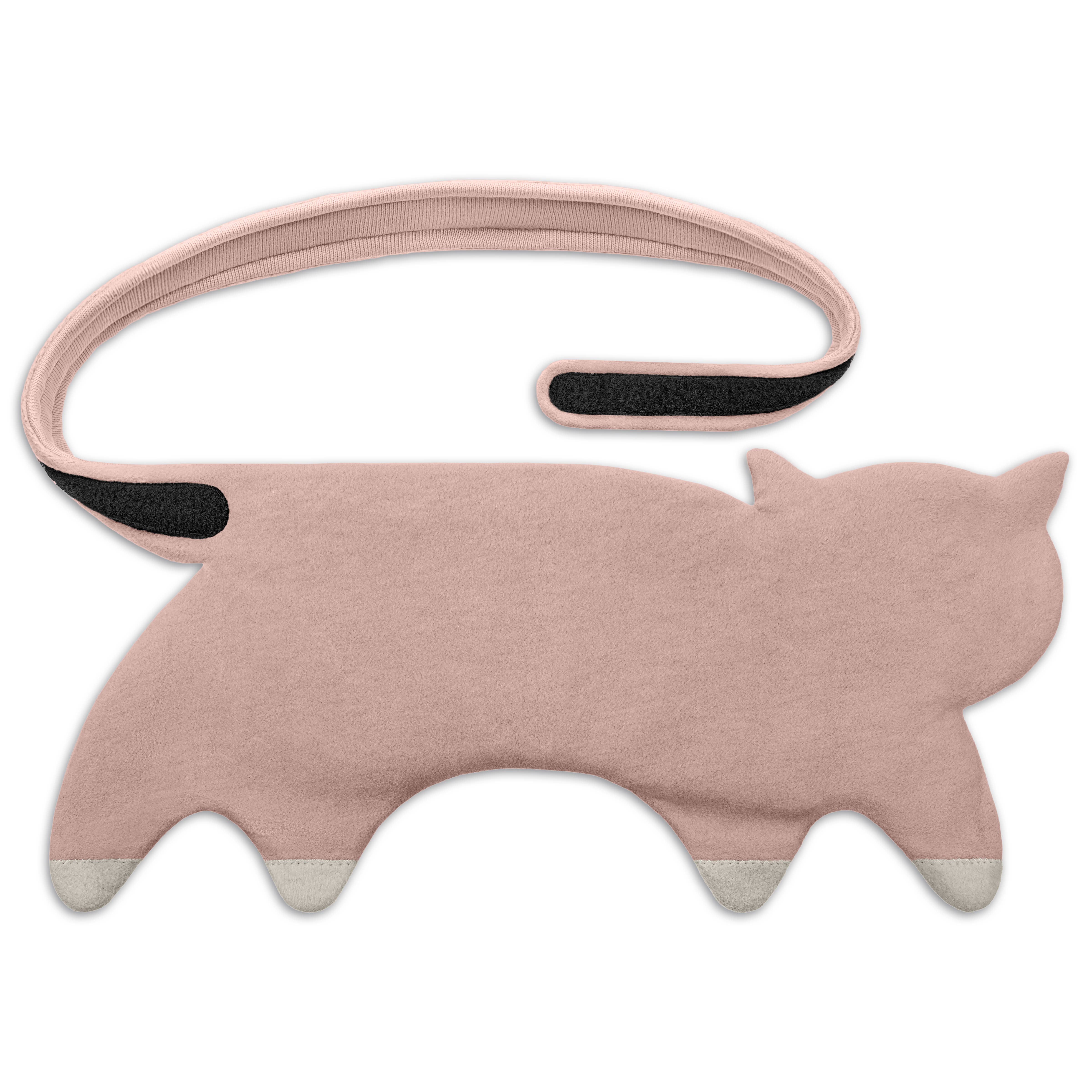 Leschi – Compressa quente/fria por atacado – Almofada de grãos orgânicos, 100% materiais naturais, almofada térmica gato2