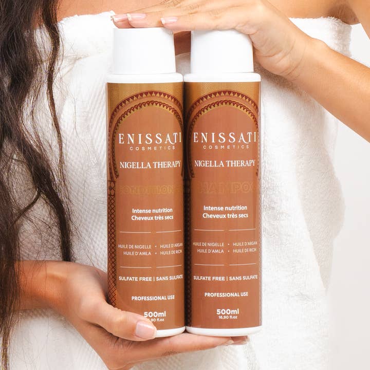 Complete Nigella Therapy Range - Shampoo, mask, conditioner for wholesale by ENISSATI COSMETICS