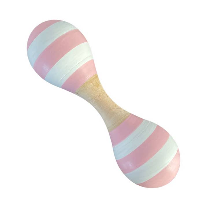 ES Kids - Wholesale Musical toy – Kids & baby - Maraca Double - Pink - 14cm0