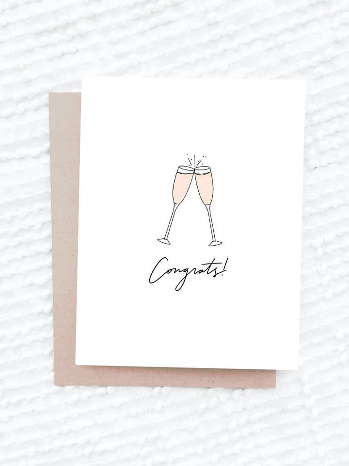 Congrats Champs Card for wholesale by Maddon and Co